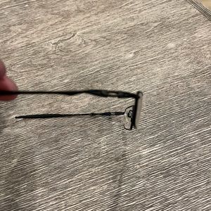 Nice design frames with a polycarbonate clear lenses no prescription in lenses.